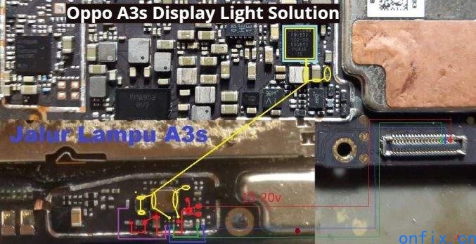 Oppo-A3s-Display-Light-Solution-Backlight-Ways
