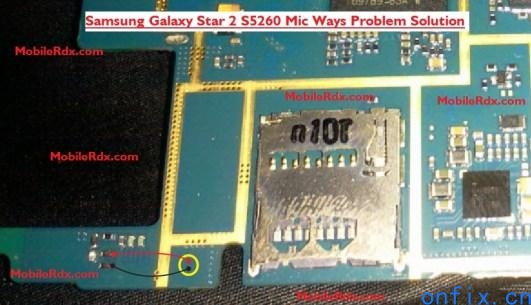 Samsung-GT-S5260-Mic-Ways-Jumper-Problem-Solution