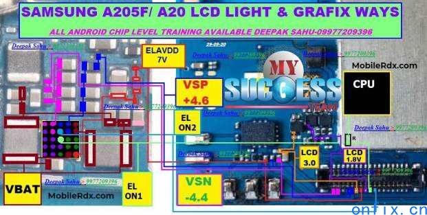 Samsung-Galaxy-A20-A205F-Backlight-Ways-And-Display-Solution