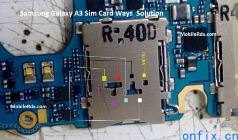 Samsung-Galaxy-A3-Sim-Card-Ways-Problem-Jumper-Solution