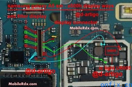 Samsung-Galaxy-A5-A500H-Display-Ways-Light-Jumper-Solution