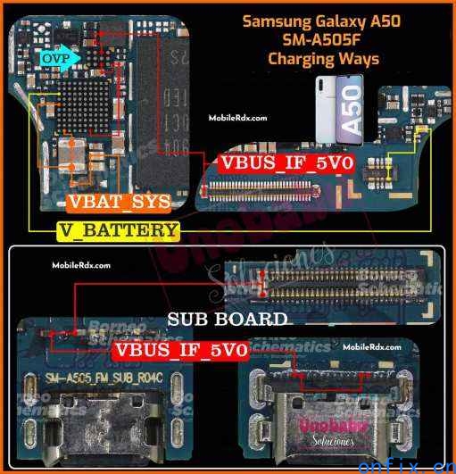 Samsung-Galaxy-A50-A505F-Charging-Ways-Repair-Not-Charging-Problem