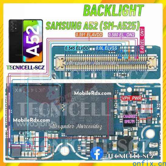 Samsung-Galaxy-A52-A526-Backlight-Ways-Display-Light-Jumper