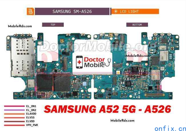 Samsung-Galaxy-A52-A526-Backlight-Ways-_-Repair-Display-Light-Problem