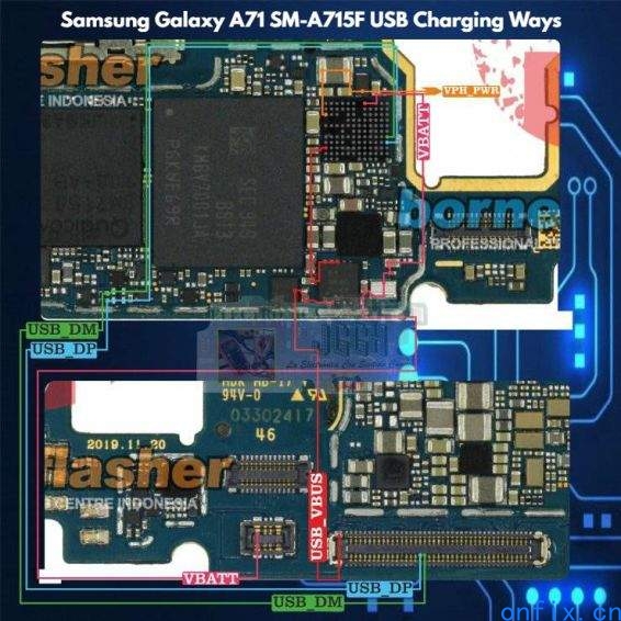 Samsung-Galaxy-A71-A715F-Charging-Ways-_-Repair-Charging-Problem