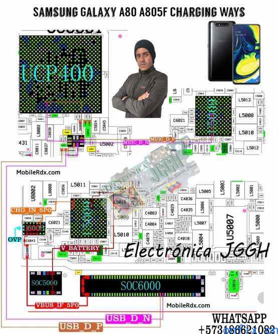 Samsung-Galaxy-A80-Charging-Ways-_-Repair-Not-Charging-Problem