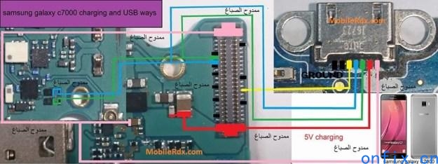 Samsung-Galaxy-C7-C7000-Charging-Ways-USB-Problem-Solution