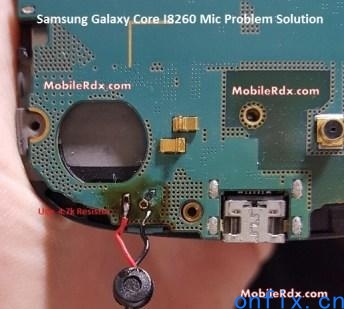 Samsung-Galaxy-Core-I8260-Mic-Problem-Jumper-Solution