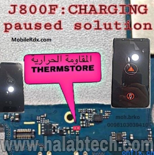 Samsung-Galaxy-J8-J800F-Charging-Paused-Problem-Solution