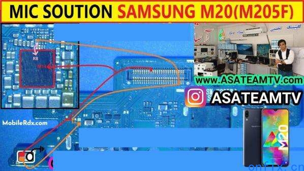 Samsung-Galaxy-M20-M205F-Mic-Ways-_-Repair-Mic-Not-Working-Problem