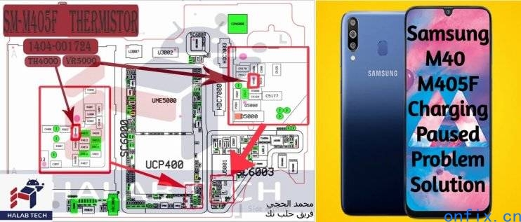 Samsung-Galaxy-M40-M405F-Charging-Paused-Problem-Solution