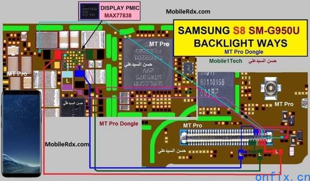 Samsung-Galaxy-S8-G950U-Backlight-Ways-Display-Problem-Solution