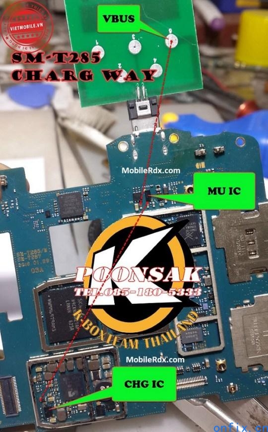 Samsung-Galaxy-TAB-A6-T285-Not-Charging-Problem-Solution