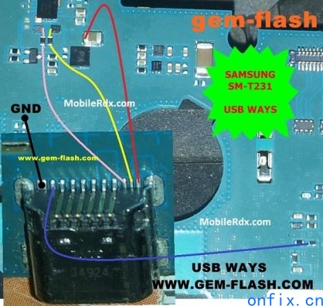 Samsung-Galaxy-Tab-4-T231-Charging-Ways-Usb-Jumper