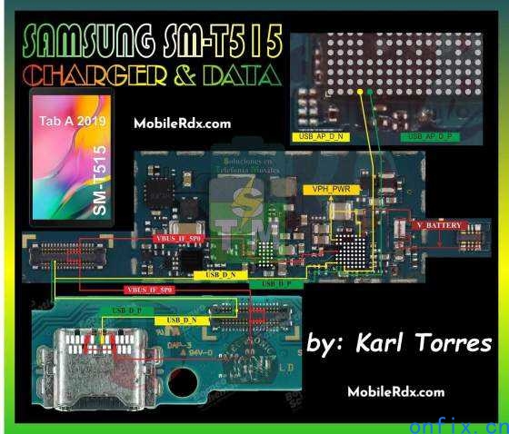 Samsung-Galaxy-Tab-A-T515-Charging-Ways-Repair-Not-Charging-Problem