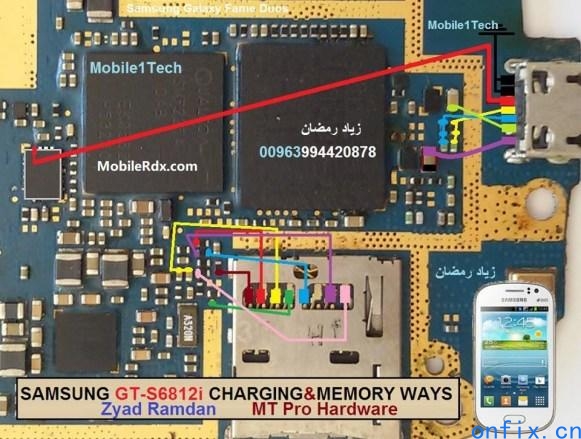 Samsung-S6812i-Charging-Problem-Ways-USB-Jumper