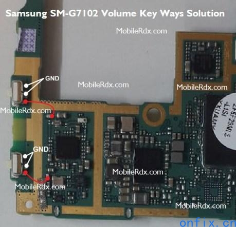 Samsung-SM-G7102-Volume-Button-Ways-Key-Jumper-Solution