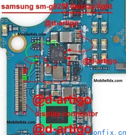 Samsung-SM-G925F-Lcd-Display-Light-Ways-Problem-Jumper