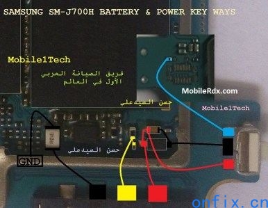 Samsung-SM-J700H-Power-Key-Ways-On-Off-Button-Jumper