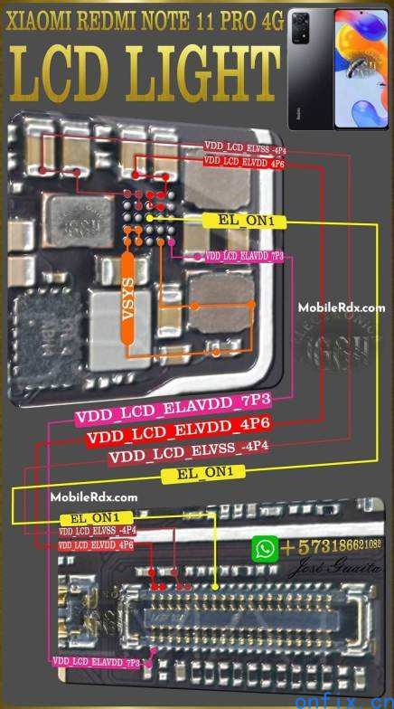 Redmi-Note-11-Pro-Backlight-Ways-Repair-Display-Light-Problem