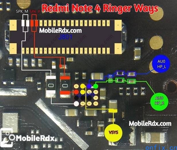 Redmi-Note-4-Ringer-Ways-Speaker-Problem-Jumper-Solution-1