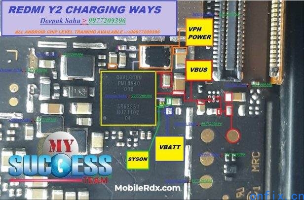 Redmi-Y2-Charging-Problem-Repair-Solution-Charging-Ways-Jumper