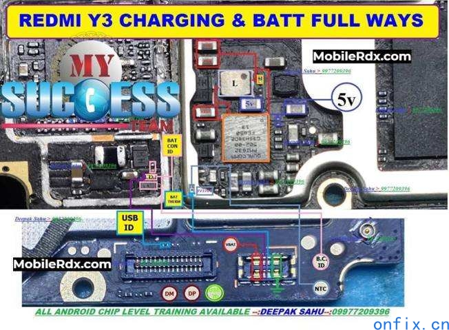 Redmi-Y3-Charging-Ways-Solution-Repair-Not-Charging-Problem