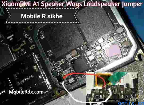 Xiaomi-Mi-A1-Speaker-Ways-Loudspeaker-Jumper-Solution