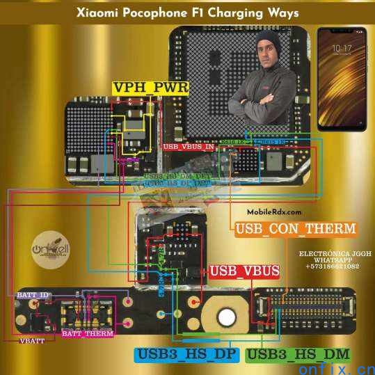 Xiaomi-Pocophone-F1-Charging-Ways-Repair-Not-Charging-Problem