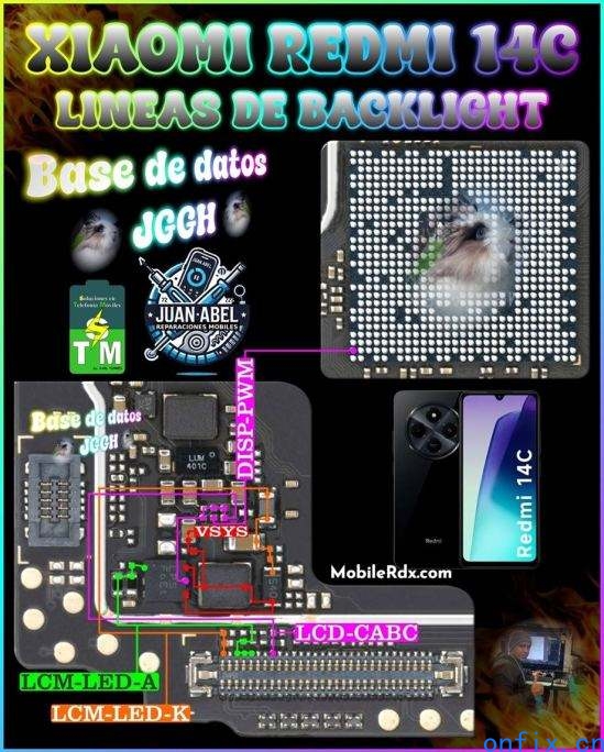 Xiaomi-Redmi-14C-LCD-Backlight-Ways