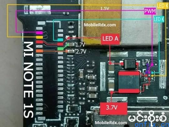 Xiaomi-Redmi-1S-Backlight-Ways-Display-Jumper-Solution